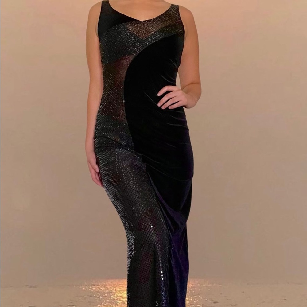 Vintage Sequin Sexy Dress
